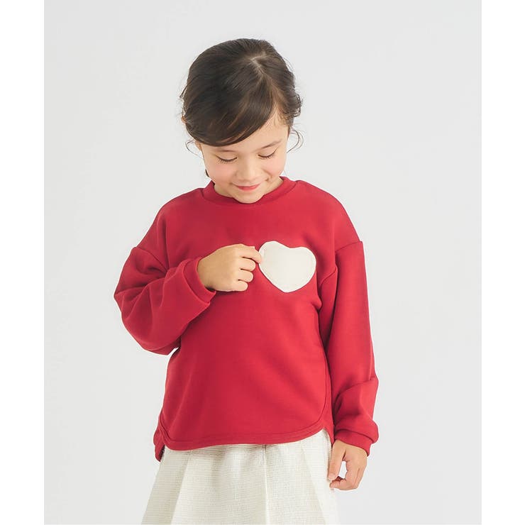 レッド | WEB限定 バラエティポケットゆったりトレーナー | F.O.Online Store