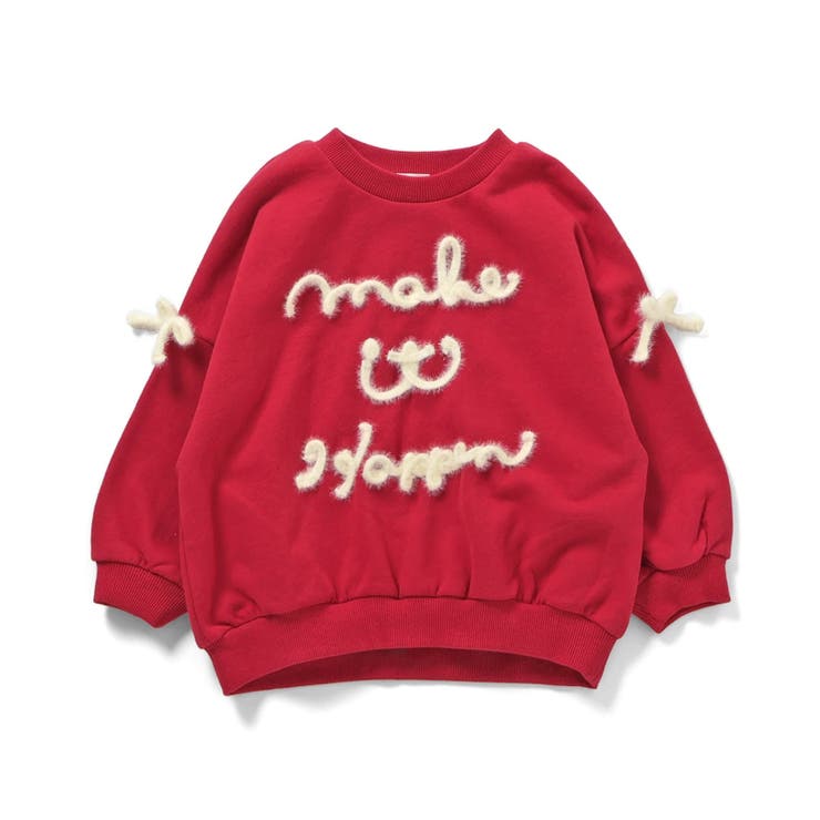 ニットリボン刺繍ロゴトレーナー  | F.O.Online Store | 詳細画像4 