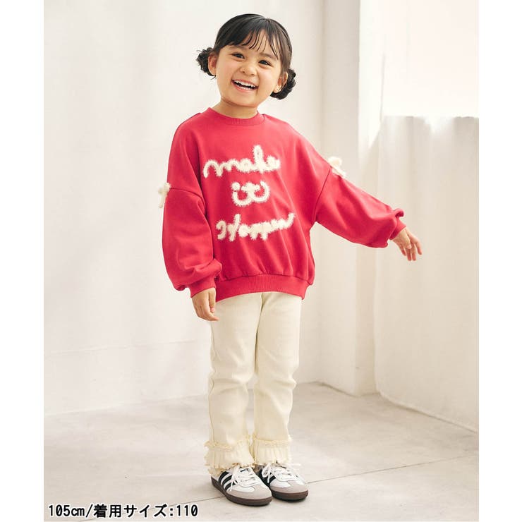 ニットリボン刺繍ロゴトレーナー  | F.O.Online Store | 詳細画像8 