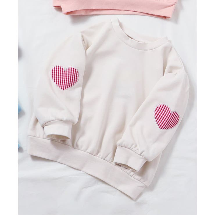 アイボリー | WEB限定 袖モチーフトレーナー/7days Style | F.O.Online Store