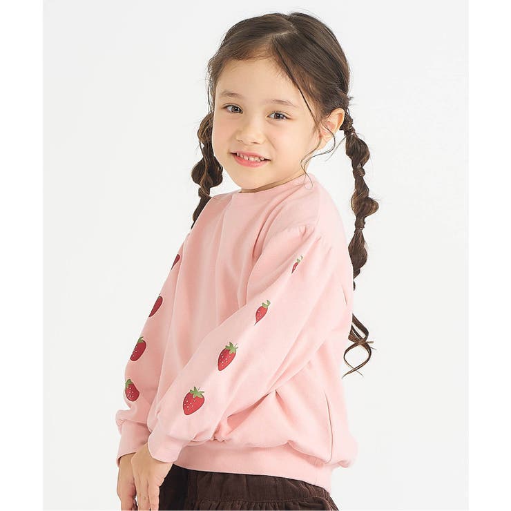 ピンク | WEB限定 袖モチーフトレーナー/7days Style | F.O.Online Store