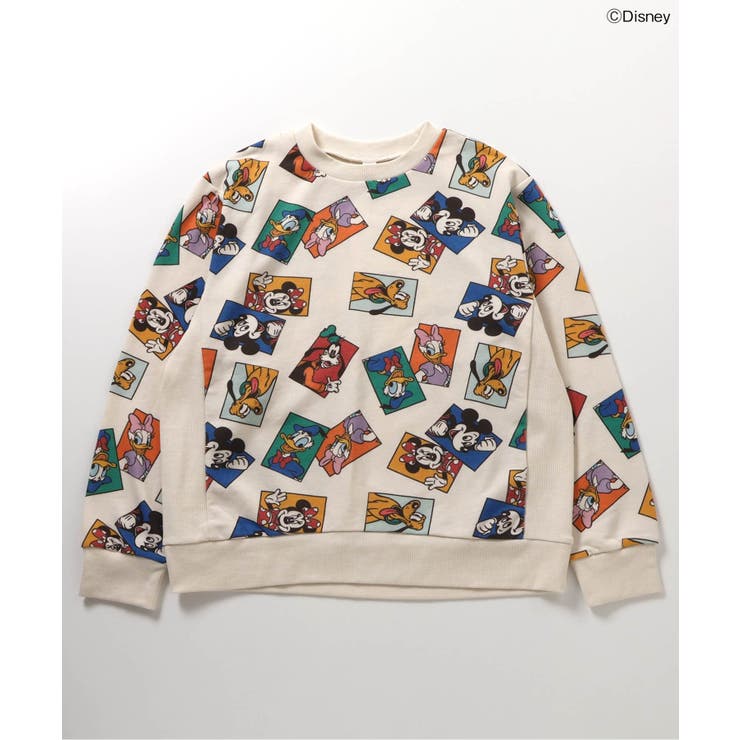 【リンク】ディズニーキャラクターアソートトレーナー＿おとな | F.O.Online Store | 詳細画像2 