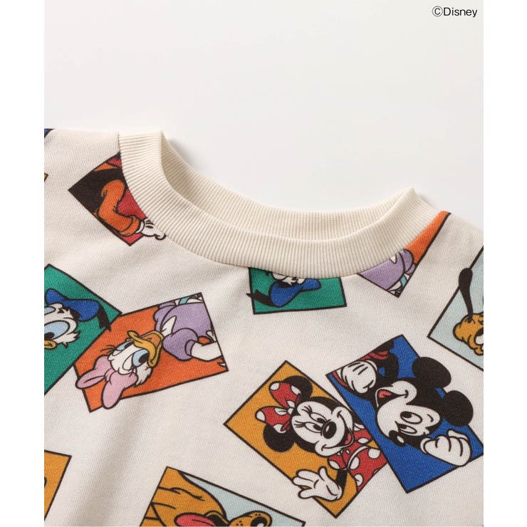 【リンク】ディズニーキャラクターアソートトレーナー＿おとな | F.O.Online Store | 詳細画像4 