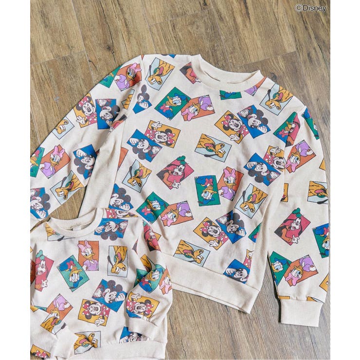 アイボリー | 【リンク】ディズニーキャラクターアソートトレーナー＿おとな | F.O.Online Store