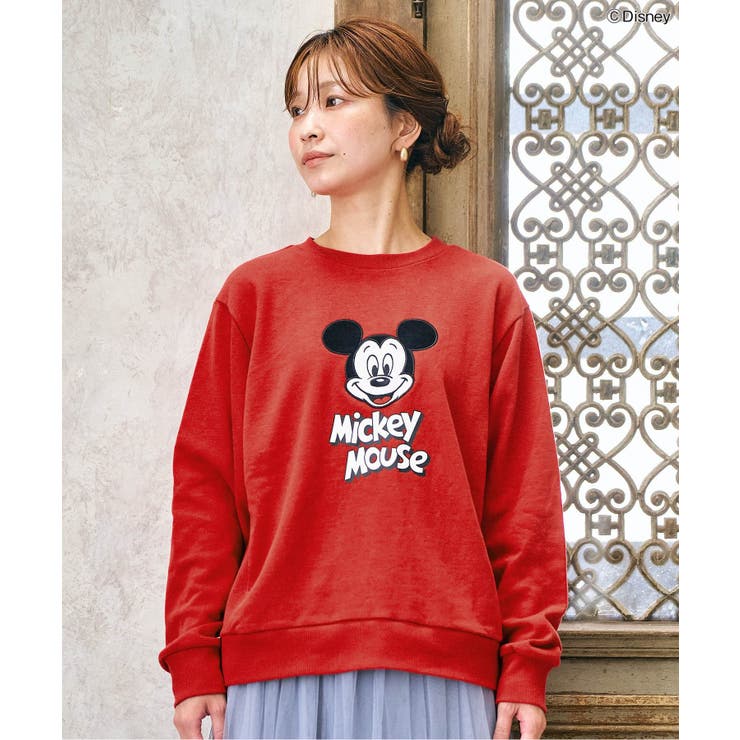 レッド | 【リンク】ディズニーキャラクターアソートトレーナー＿おとな | F.O.Online Store