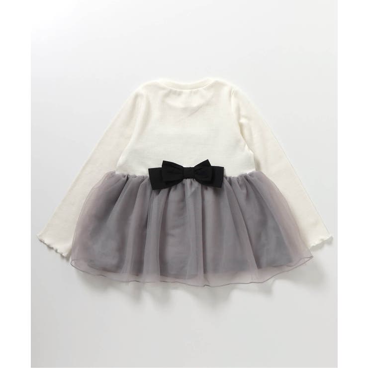 ネコモチーフチュールドッキングトップス | F.O.Online Store | 詳細画像3 