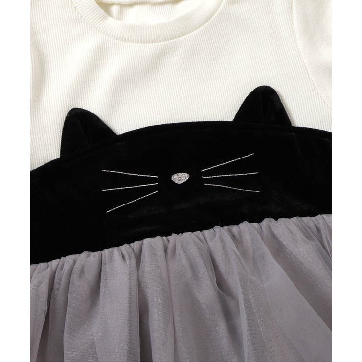 ネコモチーフチュールドッキングトップス | F.O.Online Store | 詳細画像4 
