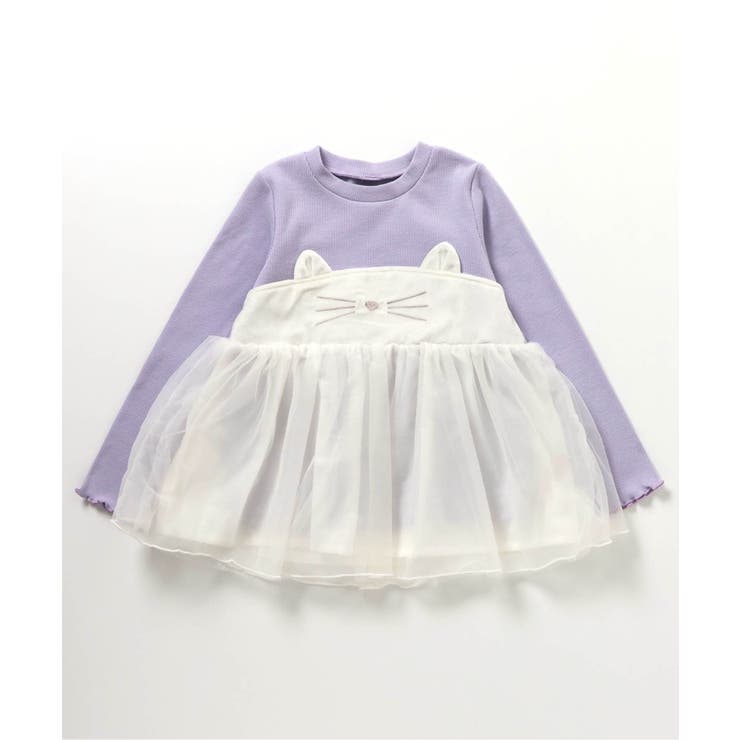 ネコモチーフチュールドッキングトップス | F.O.Online Store | 詳細画像6 