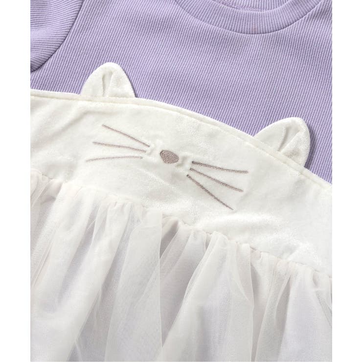 ネコモチーフチュールドッキングトップス | F.O.Online Store | 詳細画像9 