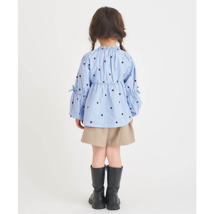 【リンク】袖リボンハート・さくらんぼ刺繍チュニック_RP | F.O.Online Store | 詳細画像10 