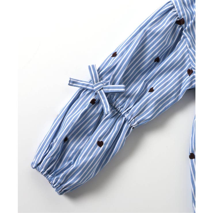 【リンク】袖リボンハート・さくらんぼ刺繍チュニック_RP | F.O.Online Store | 詳細画像7 