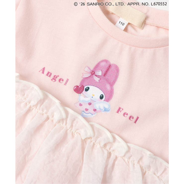 【マイメロディ＆クロミ】WEB限定 キラキラプリントチュニック 接触冷感 | F.O.Online Store | 詳細画像12 