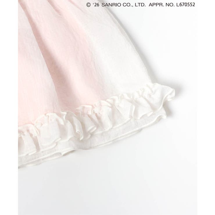 【マイメロディ＆クロミ】WEB限定 キラキラプリントチュニック 接触冷感 | F.O.Online Store | 詳細画像14 