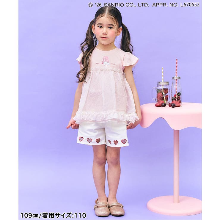 【マイメロディ＆クロミ】WEB限定 キラキラプリントチュニック 接触冷感 | F.O.Online Store | 詳細画像17 