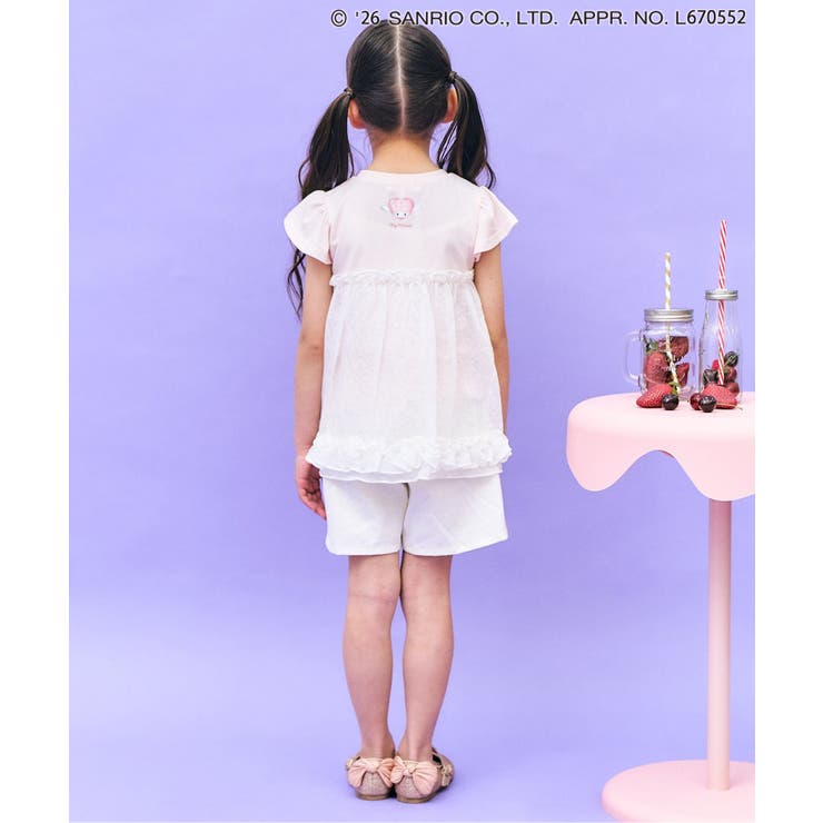 【マイメロディ＆クロミ】WEB限定 キラキラプリントチュニック 接触冷感 | F.O.Online Store | 詳細画像18 