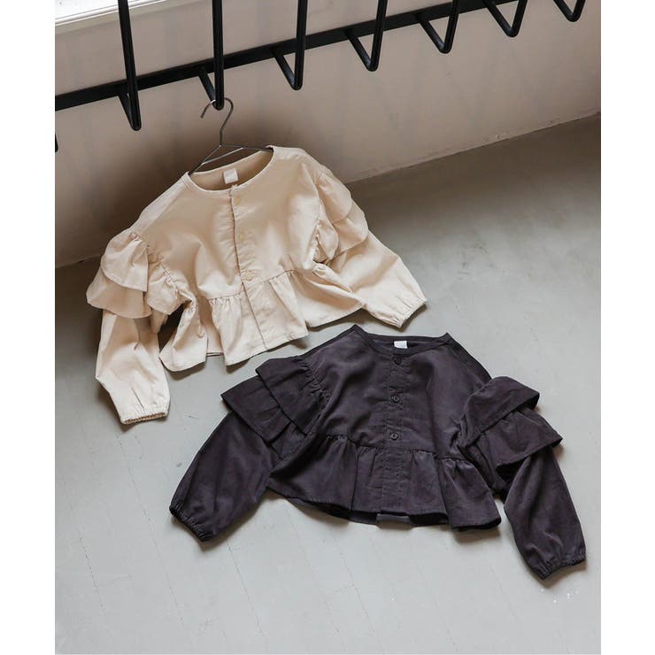 シャツコールボリュームフリルブラウス | F.O.Online Store | 詳細画像11 