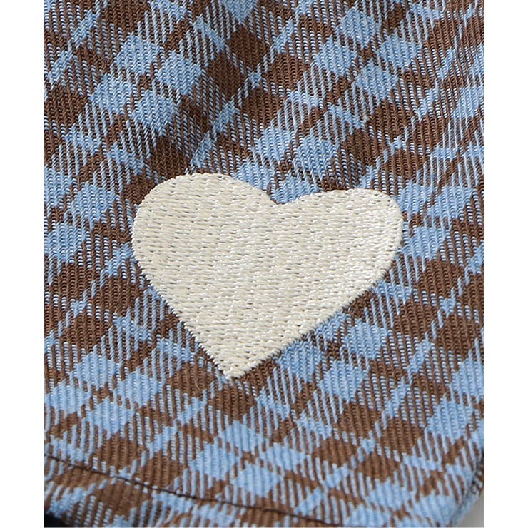 リブドッキングハート刺繍チュニック  | F.O.Online Store | 詳細画像5 