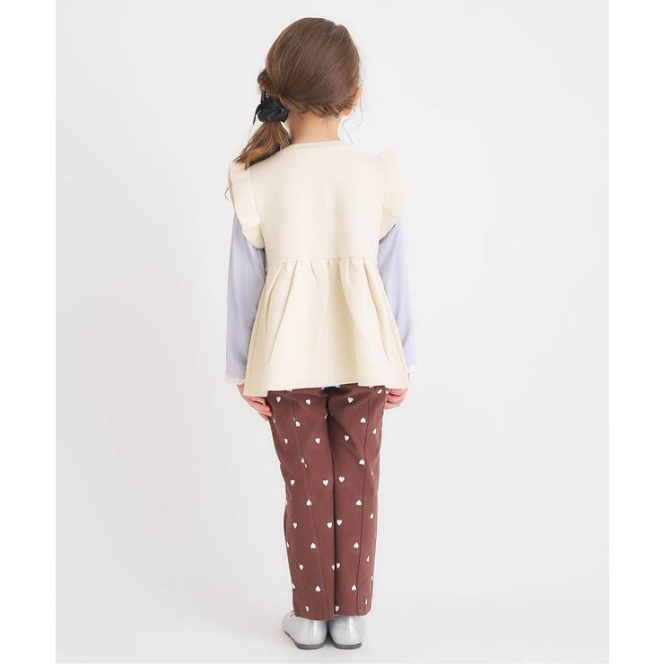 ペプラムフリルニットベスト | F.O.Online Store | 詳細画像10 