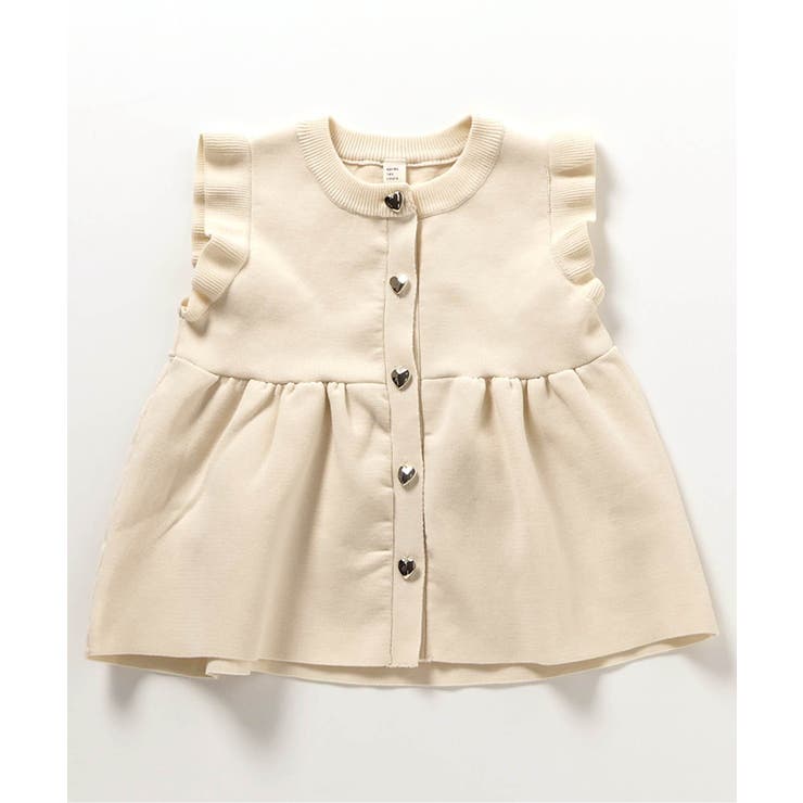 ペプラムフリルニットベスト | F.O.Online Store | 詳細画像2 