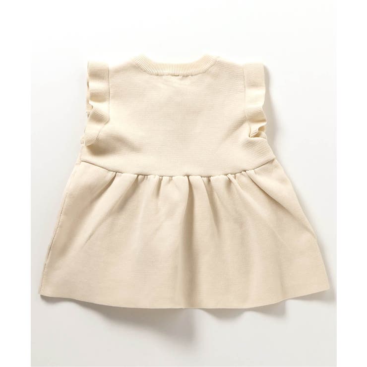 ペプラムフリルニットベスト | F.O.Online Store | 詳細画像3 