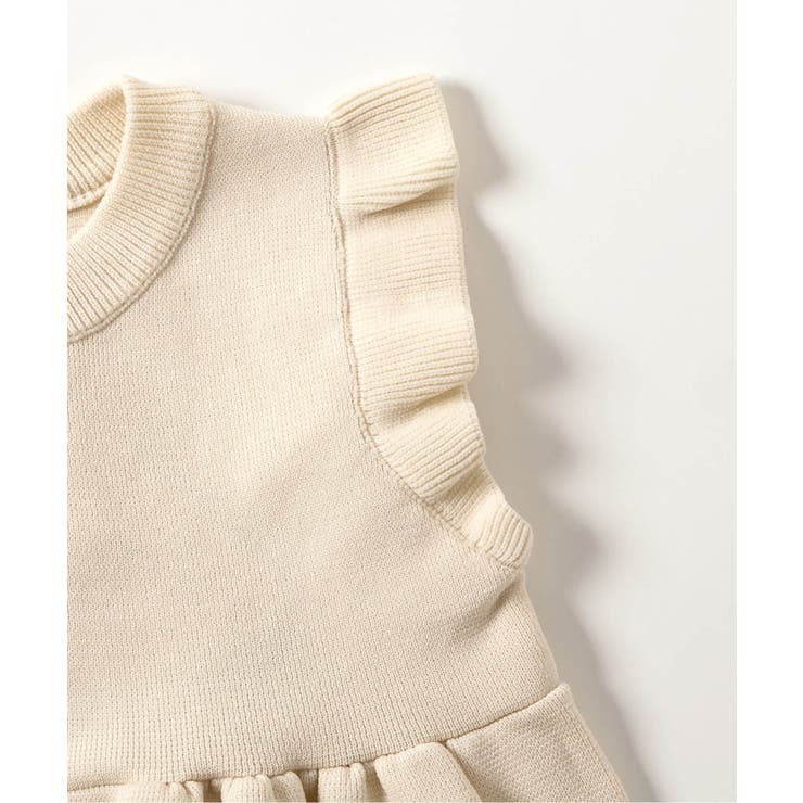 ペプラムフリルニットベスト | F.O.Online Store | 詳細画像6 