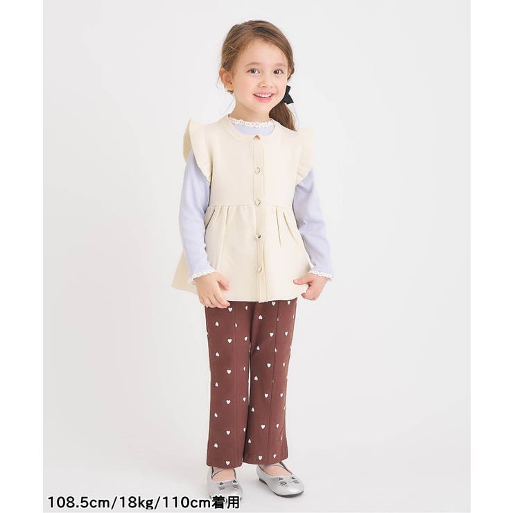 ペプラムフリルニットベスト | F.O.Online Store | 詳細画像9 