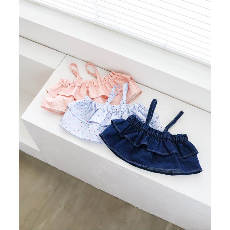 デニム＆ジャガードビスチェ | F.O.Online Store | 詳細画像16 