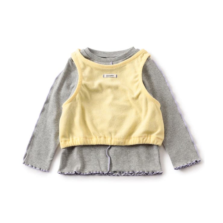 イエロー | リブタンク＆メローインナー2Pセット  | F.O.Online Store