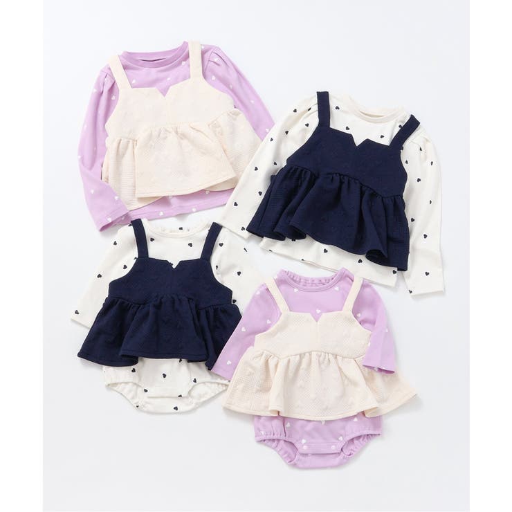 WEB限定 ハートキルトビスチェ＆総柄インナー2Pセット | F.O.Online Store | 詳細画像18 