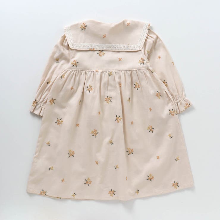 キンモクセイ・アジサイ刺繍ワンピース | F.O.Online Store | 詳細画像2 