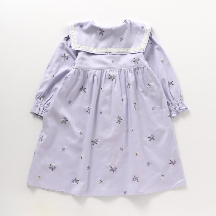 キンモクセイ・アジサイ刺繍ワンピース | F.O.Online Store | 詳細画像3 