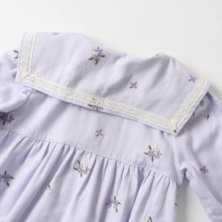 キンモクセイ・アジサイ刺繍ワンピース | F.O.Online Store | 詳細画像5 