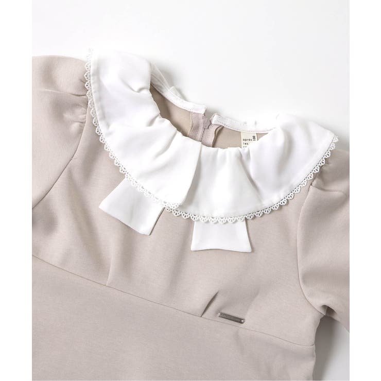 WEB限定 リボン襟フレアワンピース_アプレレクールマシェリ | F.O.Online Store | 詳細画像4