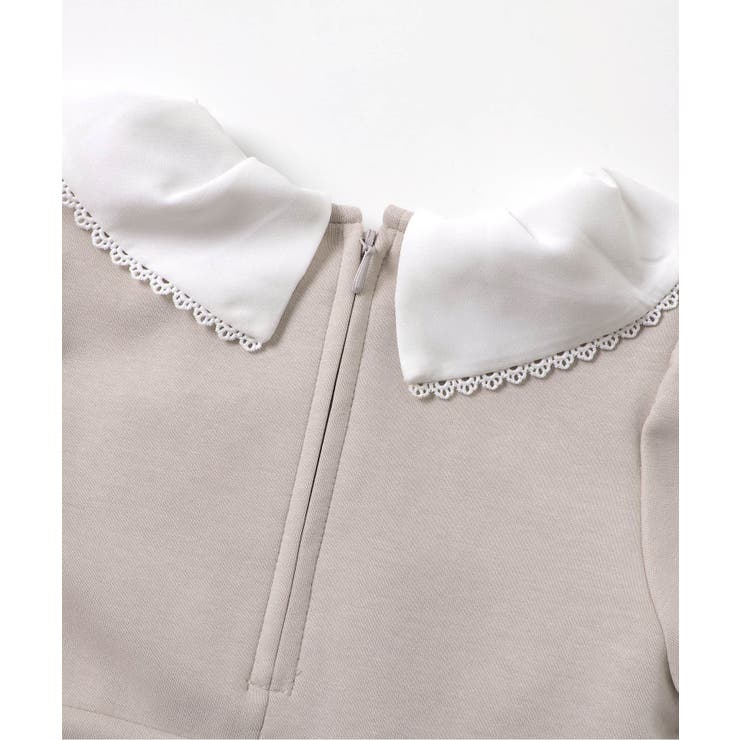 WEB限定 リボン襟フレアワンピース_アプレレクールマシェリ | F.O.Online Store | 詳細画像6