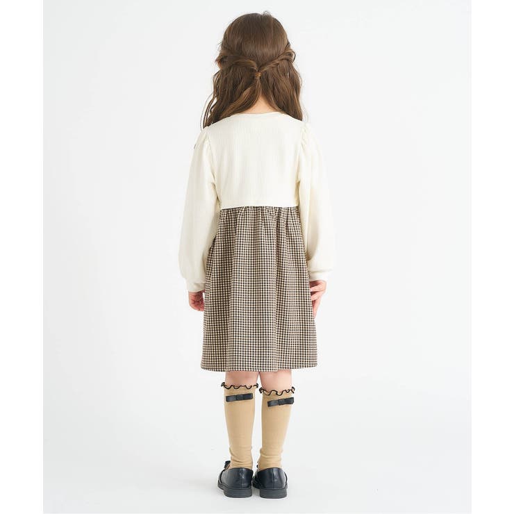 ハートボタンスカラップドッキングワンピース | F.O.Online Store | 詳細画像4 