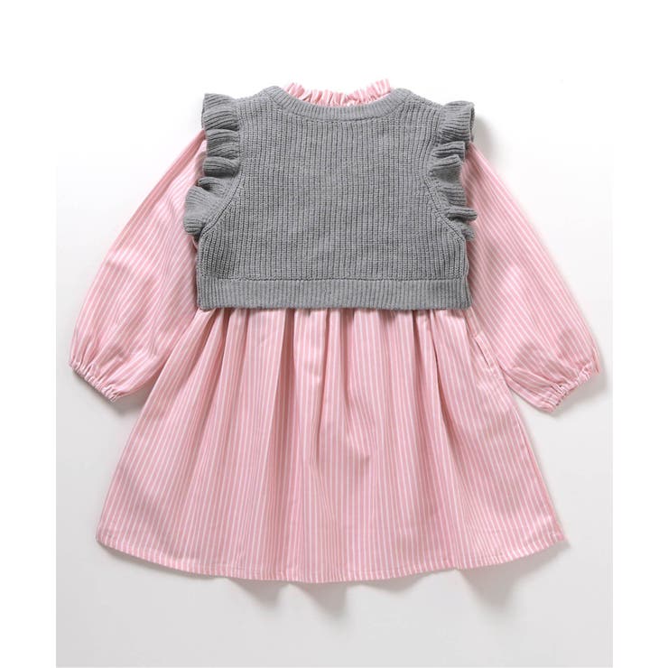 フリルニットベスト&ワンピースセット | F.O.Online Store | 詳細画像17