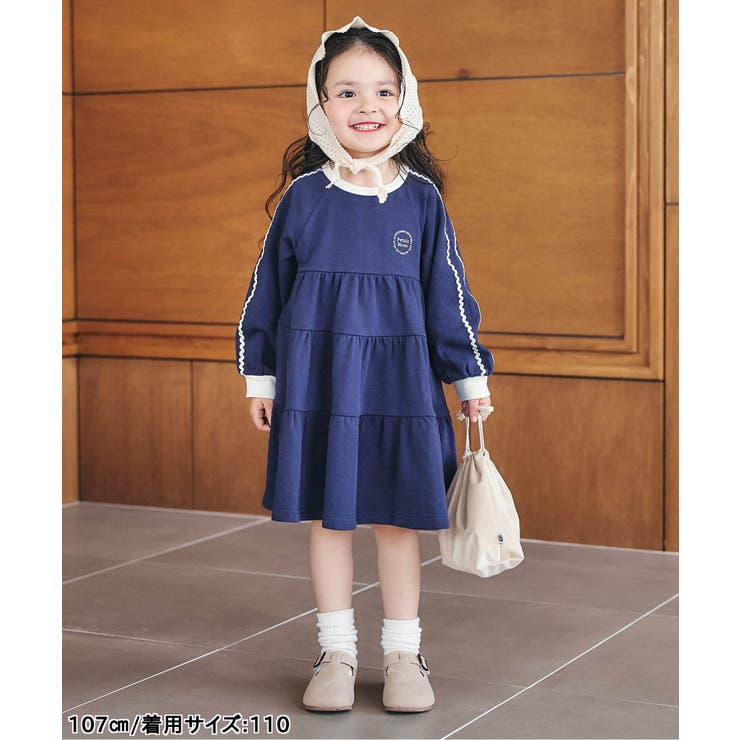 WEB限定 なみなみラインティアードワンピース  | F.O.Online Store | 詳細画像11 
