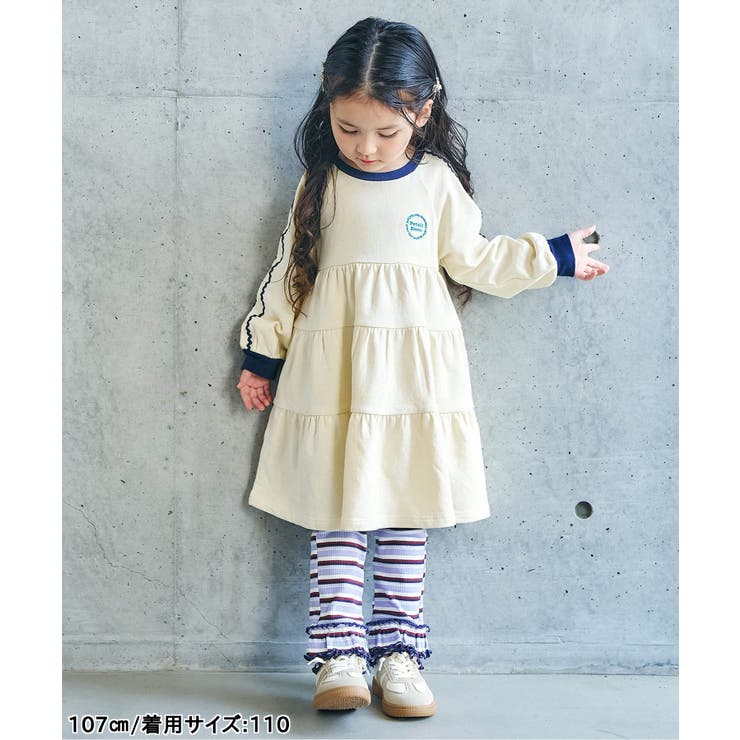 WEB限定 なみなみラインティアードワンピース  | F.O.Online Store | 詳細画像8 