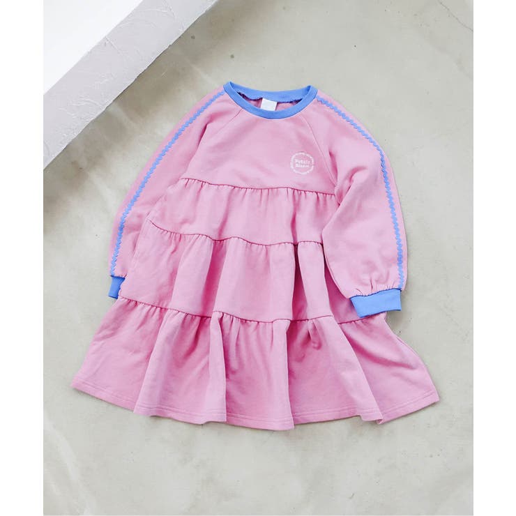 ピンク | WEB限定 なみなみラインティアードワンピース  | F.O.Online Store