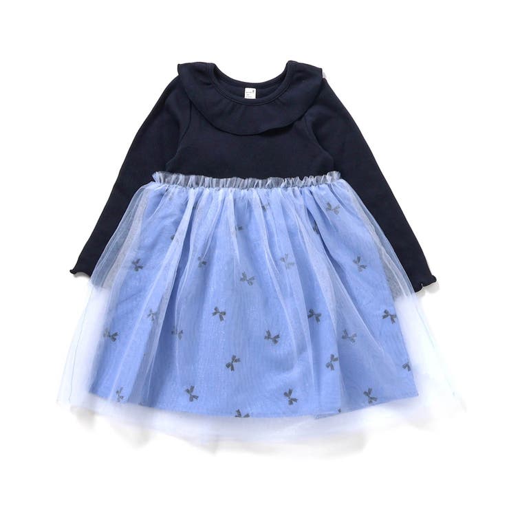 衿フリルチュールドッキングワンピース | F.O.Online Store | 詳細画像1 