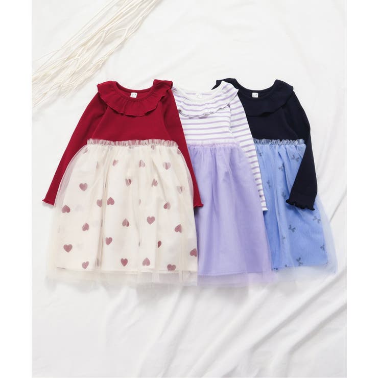 衿フリルチュールドッキングワンピース | F.O.Online Store | 詳細画像13 