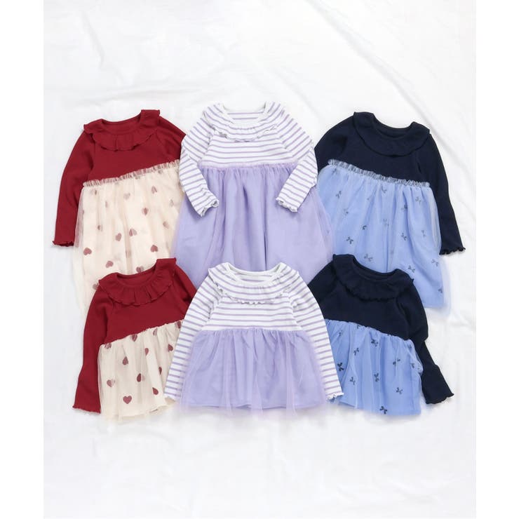 衿フリルチュールドッキングワンピース | F.O.Online Store | 詳細画像14 