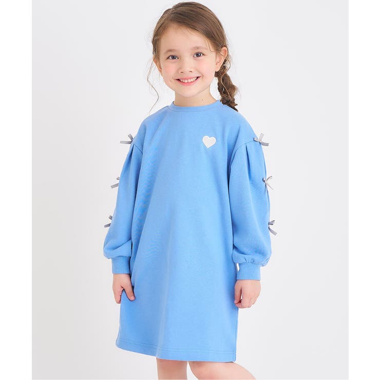 サックス | WEB限定 袖リボンワンピース | F.O.Online Store