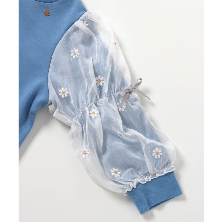 3柄刺繍チュールスリーブワンピース | F.O.Online Store | 詳細画像10 