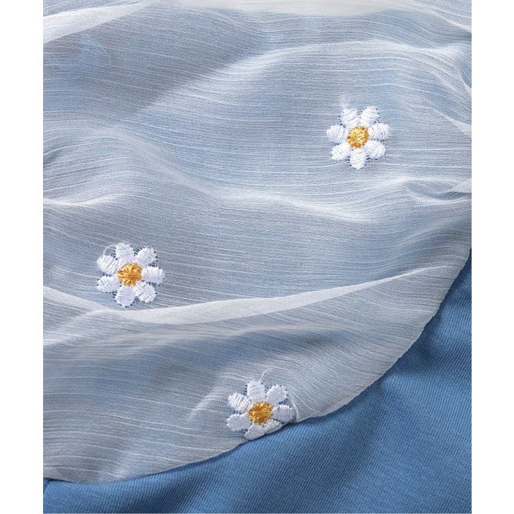 3柄刺繍チュールスリーブワンピース | F.O.Online Store | 詳細画像12 