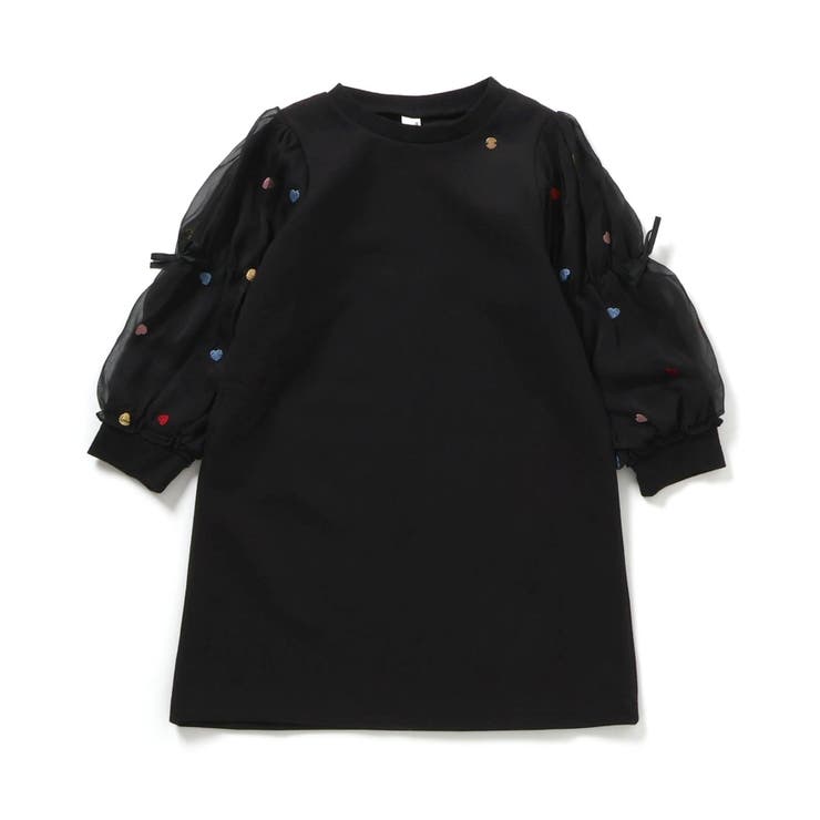 3柄刺繍チュールスリーブワンピース | F.O.Online Store | 詳細画像2 