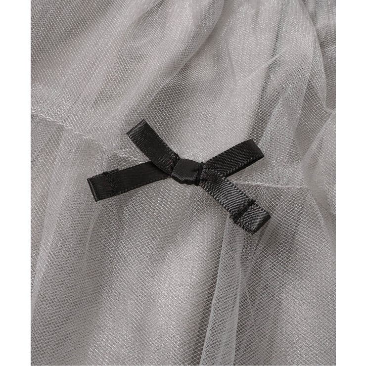 リボンティアードチュールスカート | F.O.Online Store | 詳細画像5 