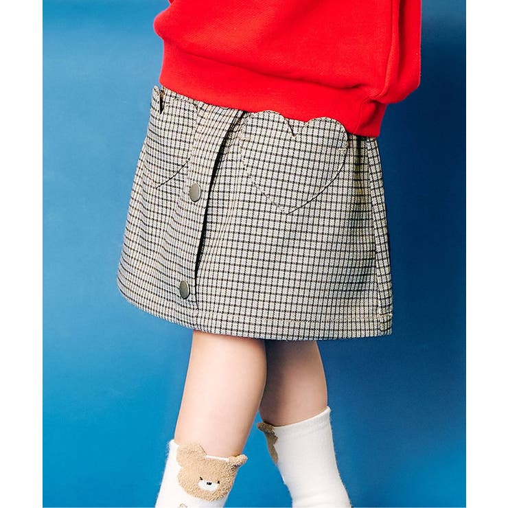 ベージュ | ハートポケットインパンツ付きスカート | F.O.Online Store