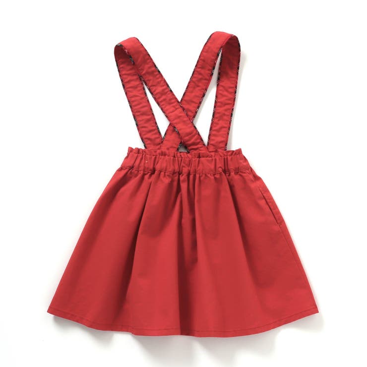 tiny bear サスペンダー付きスカート[品番：FOKK0016708]｜F.O.