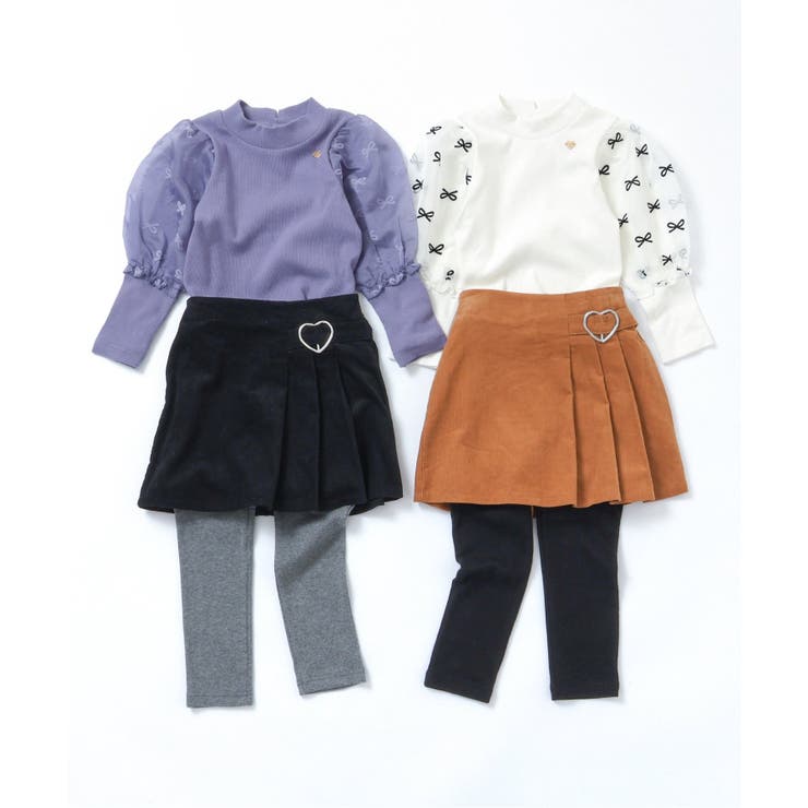 レギンス付きプリーツスカート | F.O.Online Store | 詳細画像18 